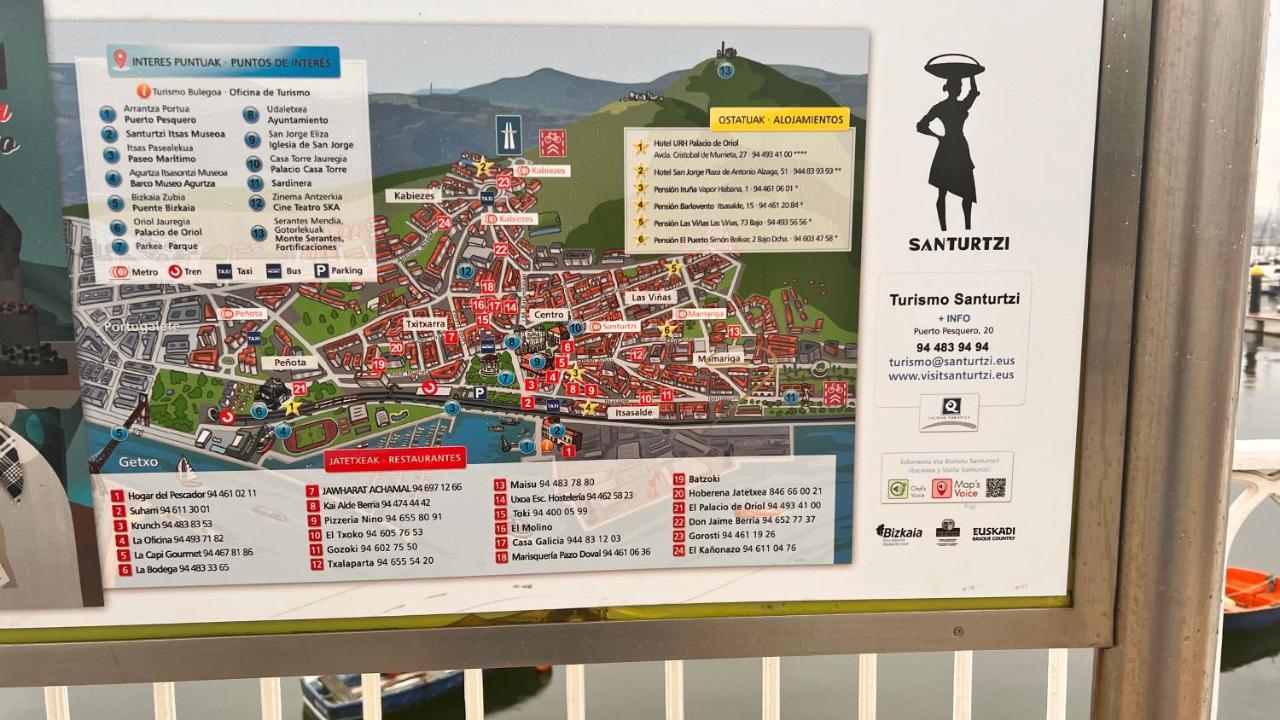 Exclusivo "Gran Bilbao" Suite Deluxe Parking Opcional Santurtzi Екстериор снимка